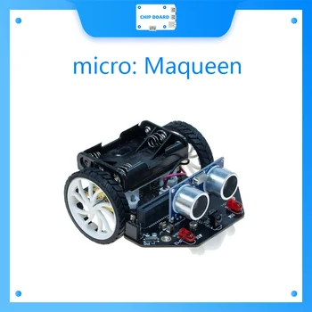 DFRobot mikro: Maqueen mikro:bit Vzdelávacie Programovanie Robota Platformu Smart auto V4.0 Linka podpory hliadky okolitého svetla